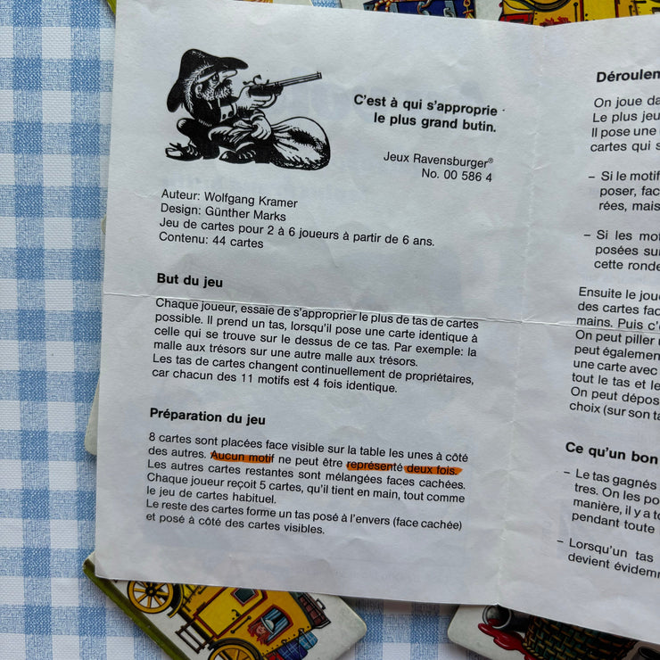 Jeu au voleur complet