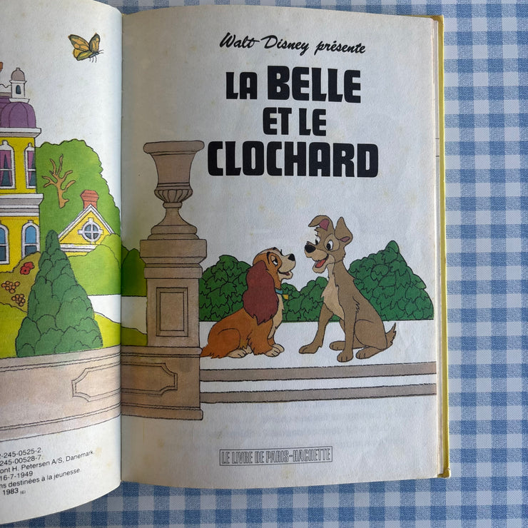Livre La belle et le clochard