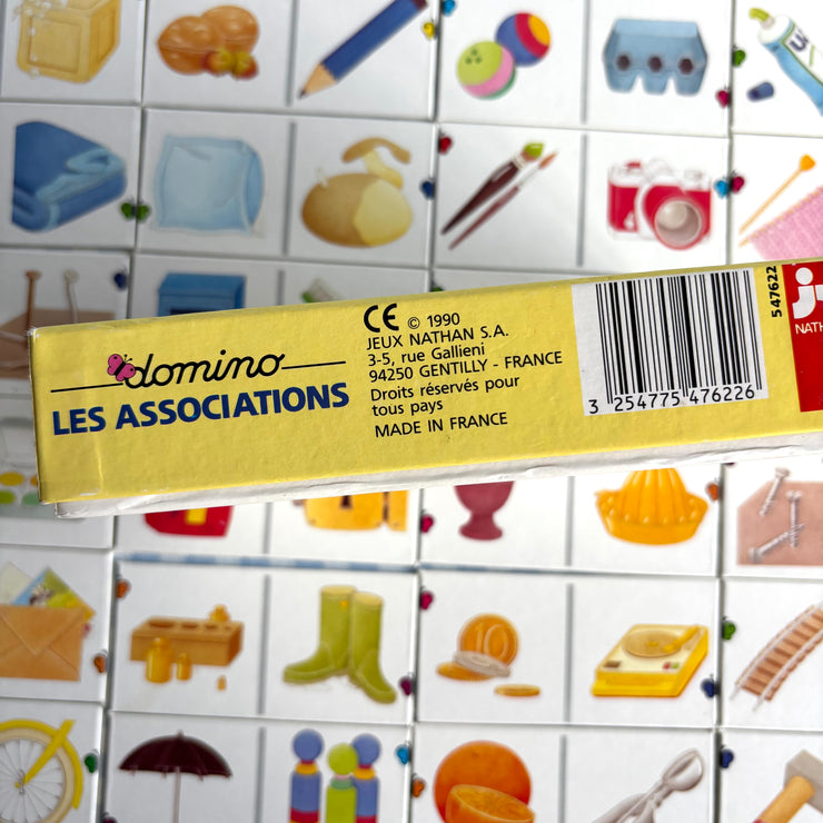 Jeu domino les associations