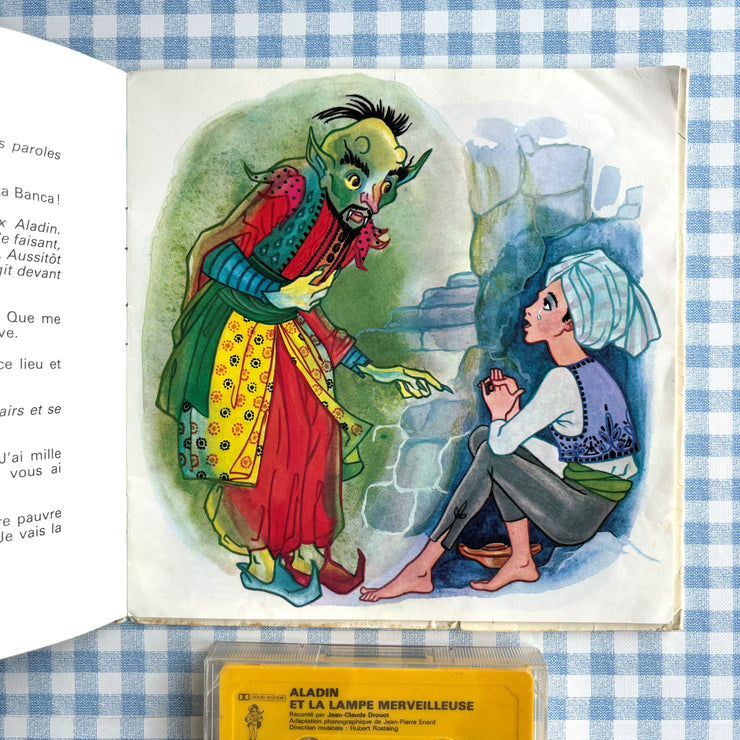 Livre cassette Aladin
