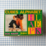 Jeu éducatif Cubes alphabet