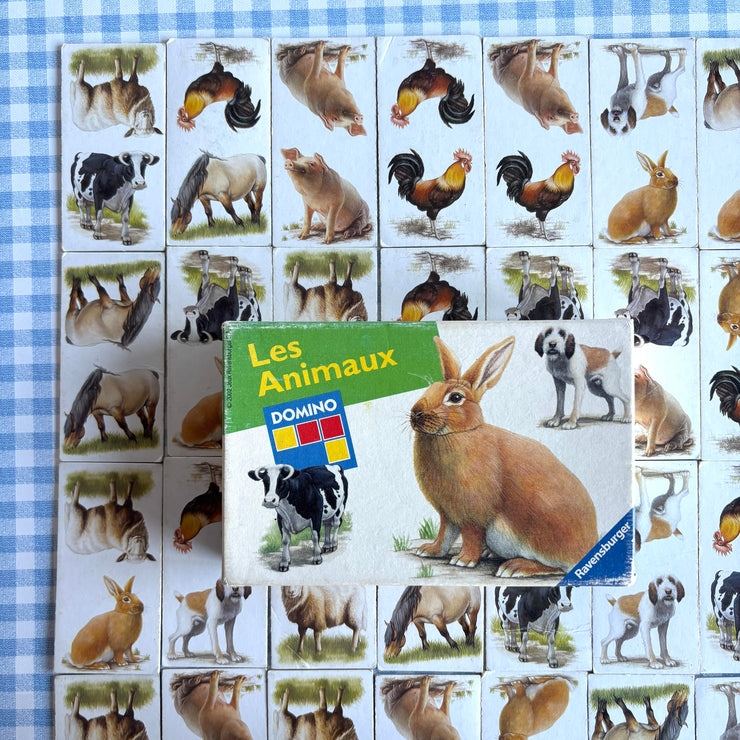 Jeu domino Les animaux