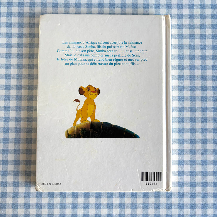 Livre Le roi Lion