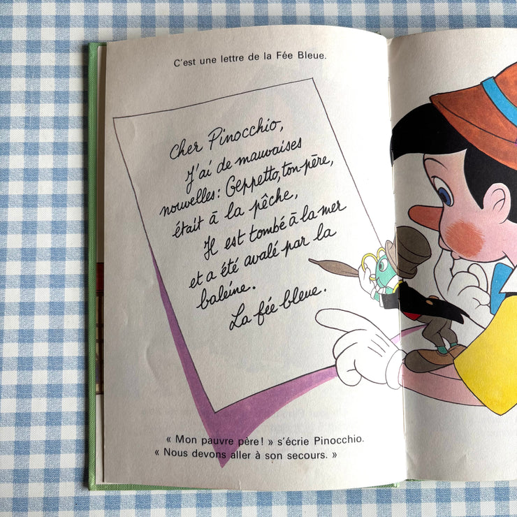 Livre Pinocchio et la baleine