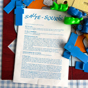 Jeu société saute souris vintage
