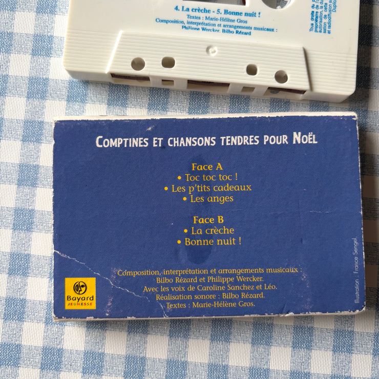 Cassette audio Comptines et chansons tendres pour Noel