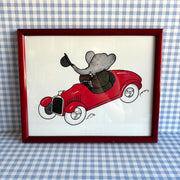 Cadre Babar en voiture