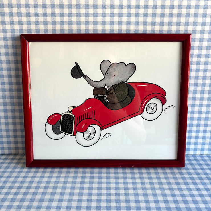 Cadre Babar en voiture