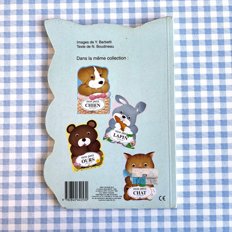 Livre mon petit chat