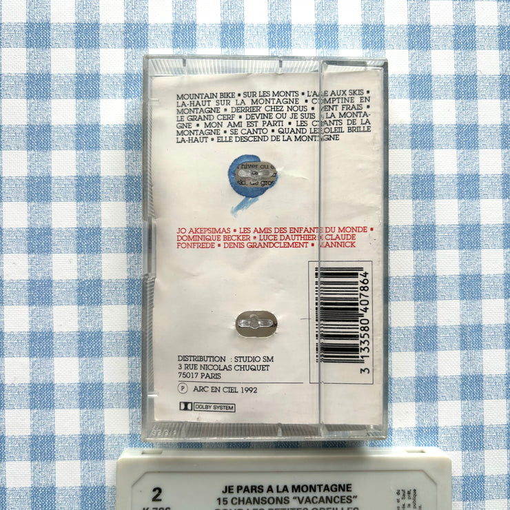 Cassette audio Je pars à la montagne