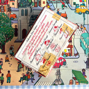 Jeu Domino Puzzle Le village