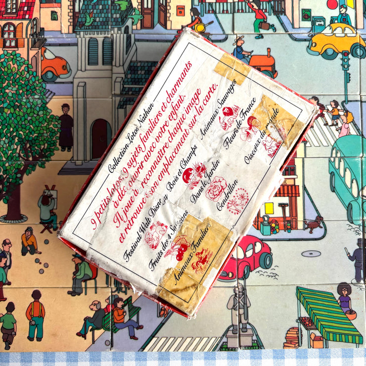 Jeu Domino Puzzle Le village