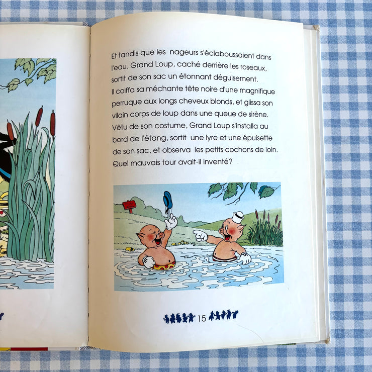 Livre les petits cochons et la machine infernale
