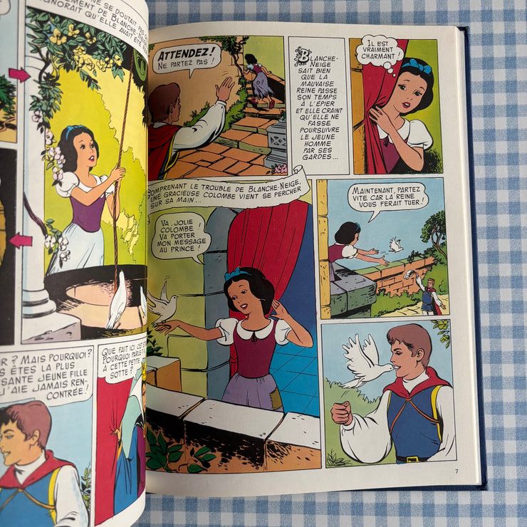 Livre Bande dessinée Blanche neige et les 7 nains