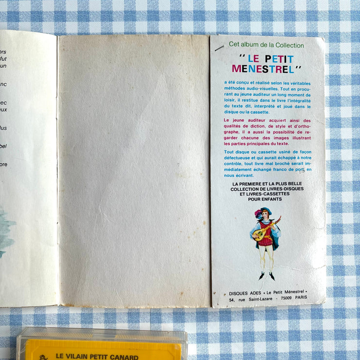 Livre cassette Le vilain petit canard