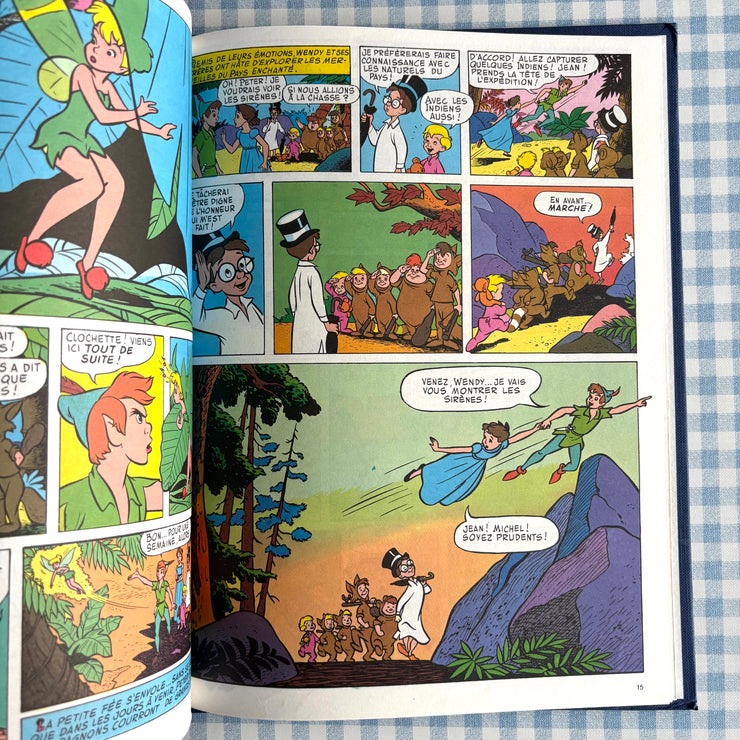 Livre Bande dessinée Peter Pan