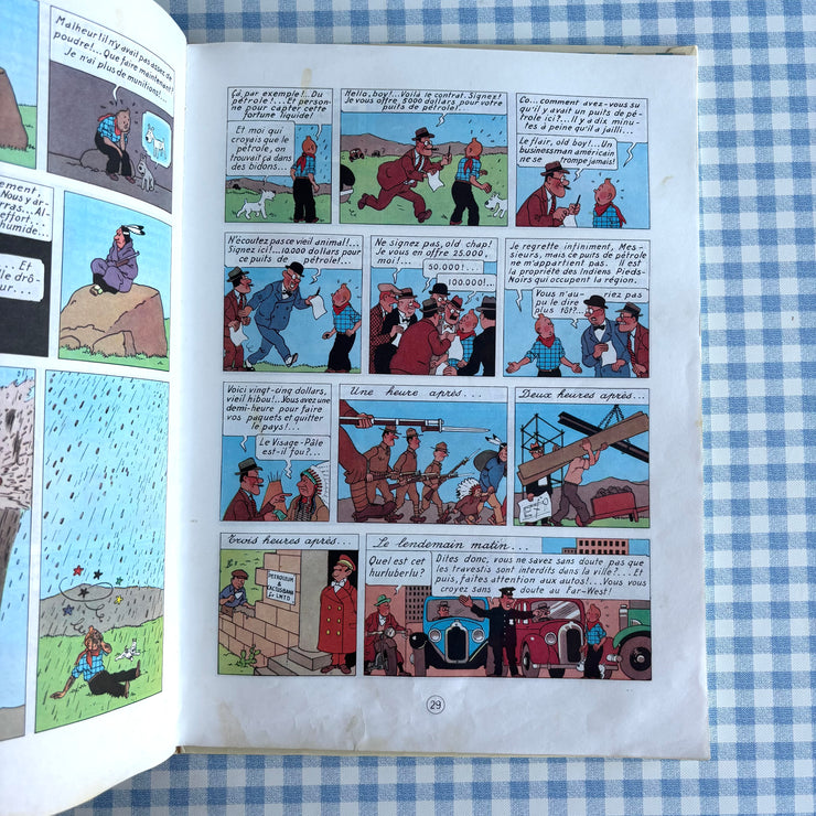 BD Tintin en Amérique