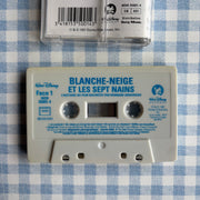 Cassette audio blanche neige