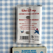Cassette audio blanche neige
