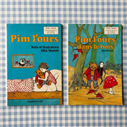 Lot de 2 livres Pim l'ours