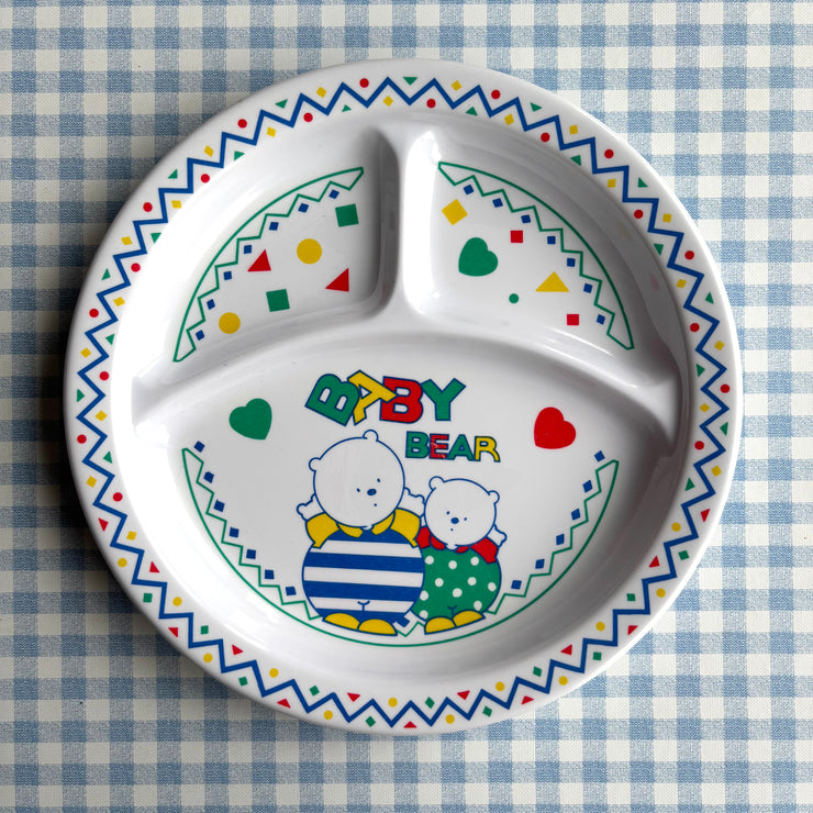 Assiette ours