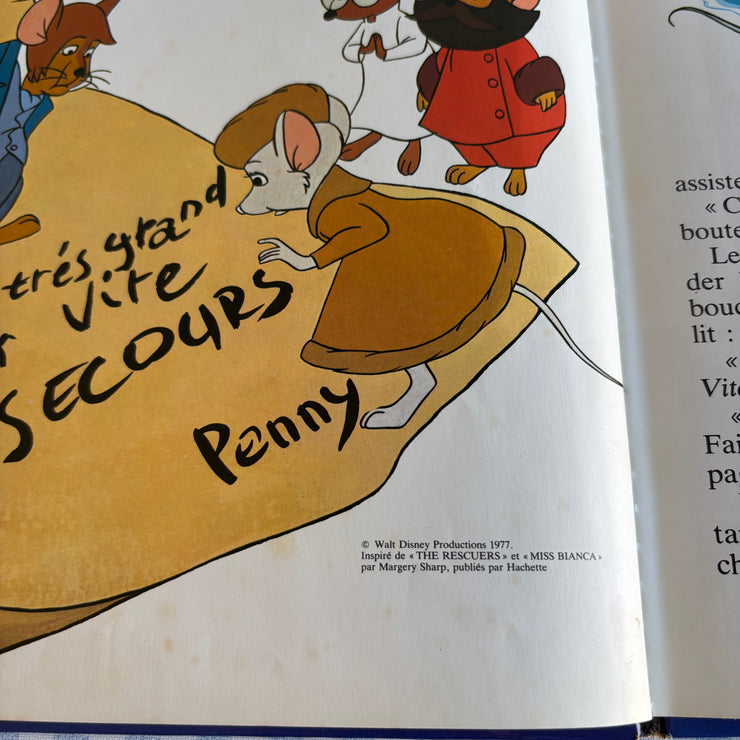Livre Bernard et Bianca