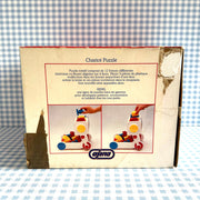 Chariot puzzle rotatif