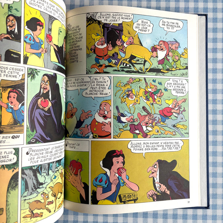 Livre Bande dessinée Blanche neige et les 7 nains