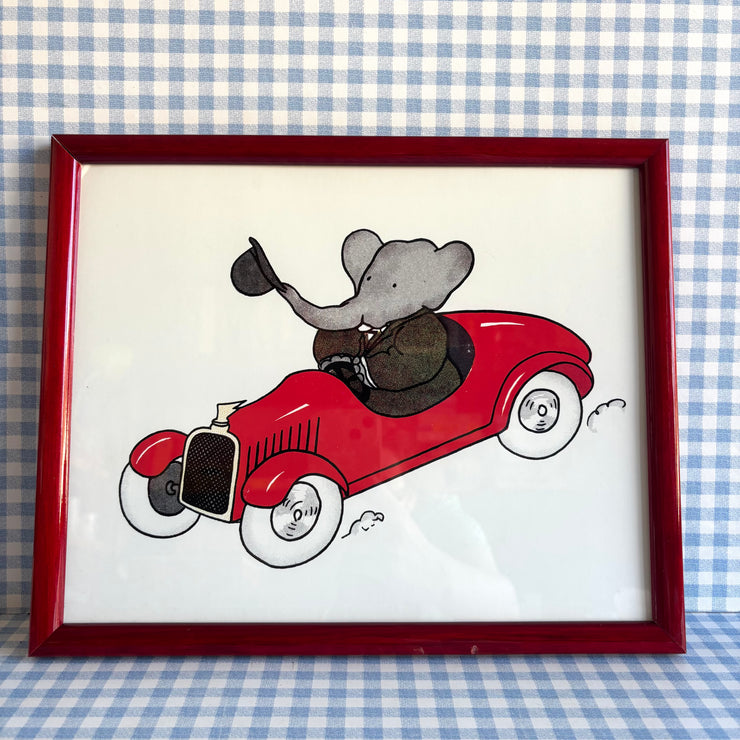 Cadre Babar en voiture