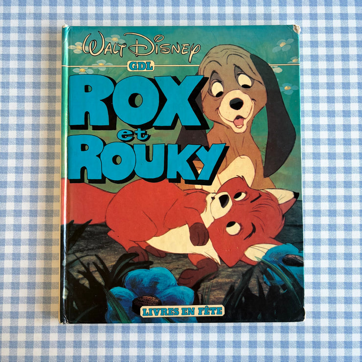 Livre Rox et Rouky