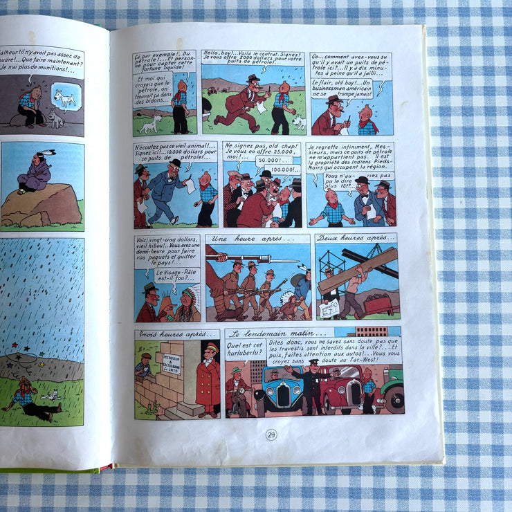 BD Tintin en Amérique