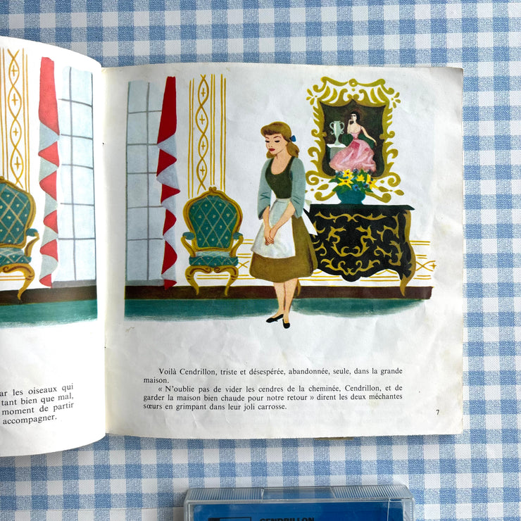 Livre cassette Cendrillon