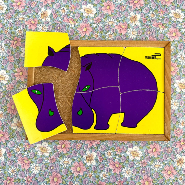 Puzzle Hippopotame