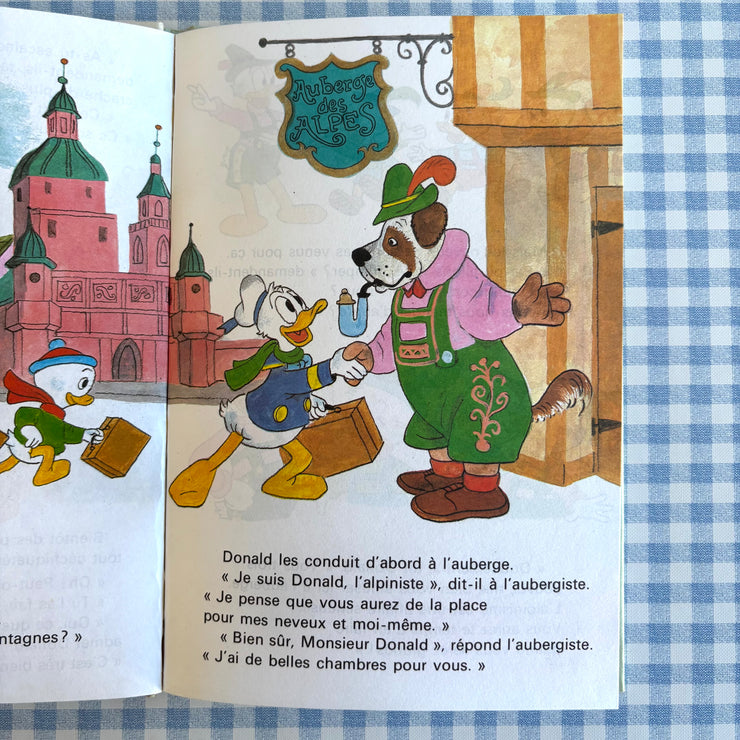 Livre Donald alpiniste