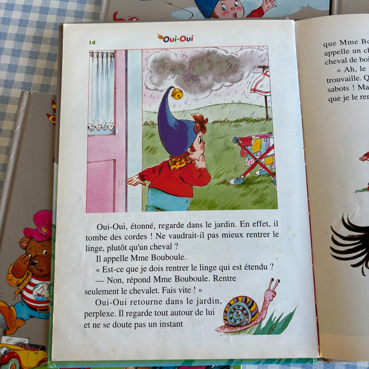 Lot 4 livres Oui oui