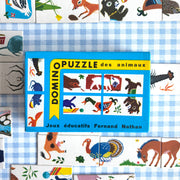 Jeu Domino Puzzle des animaux