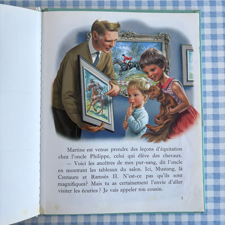 Livre Martine monte à cheval