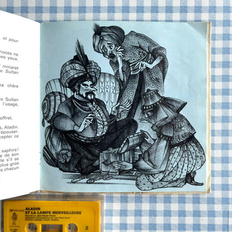 Livre cassette Aladin