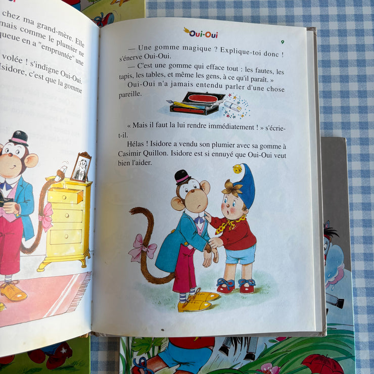 Lot 4 livres Oui oui