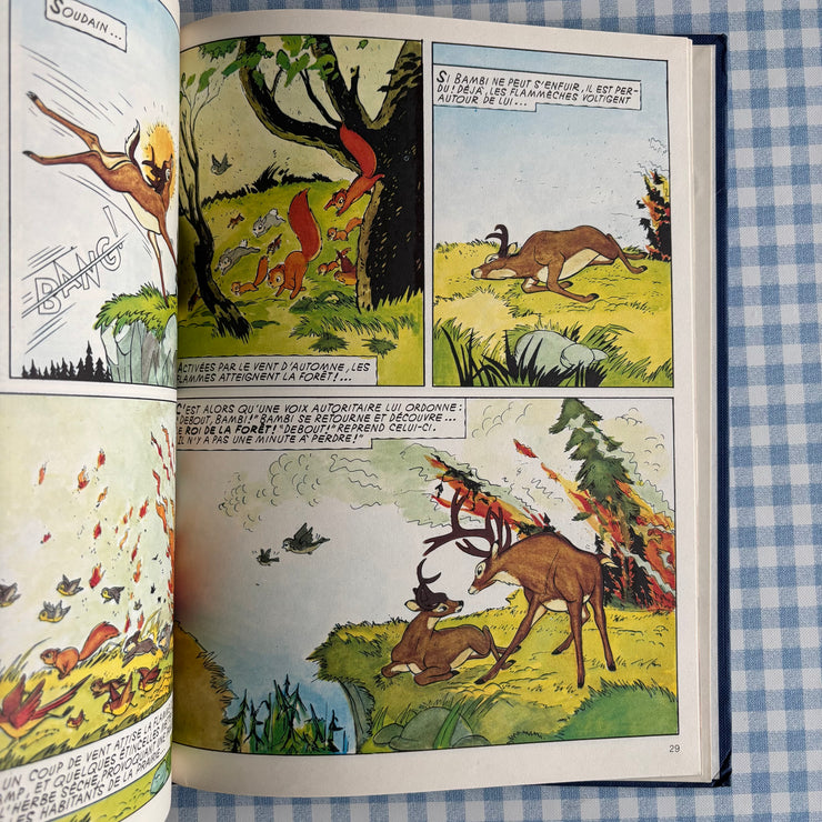Livre Bande dessinée Bambi