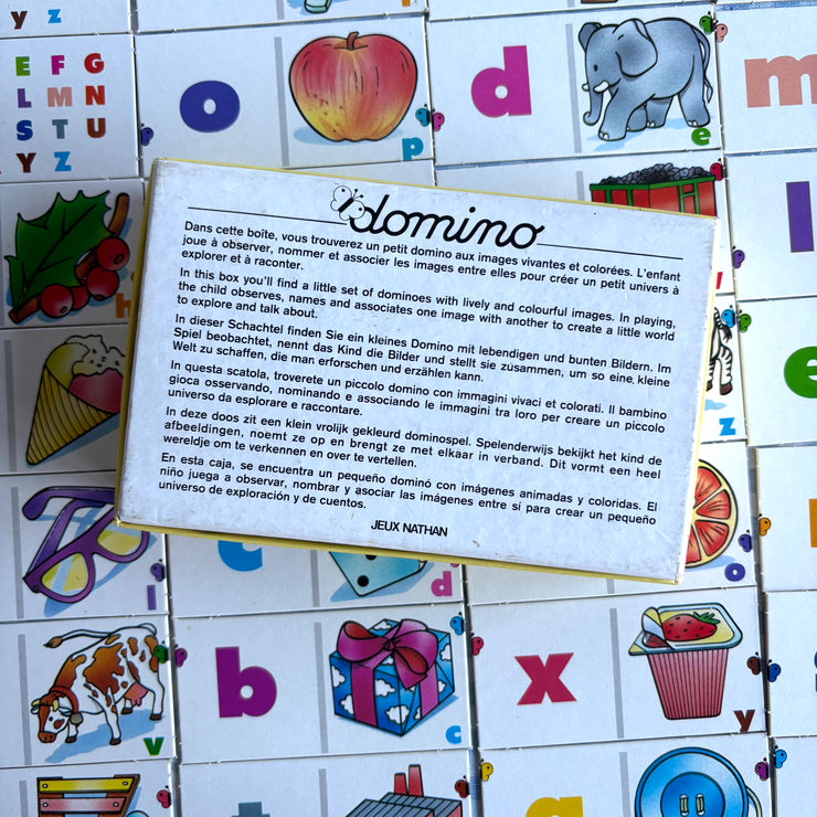 Jeu Domino les lettres