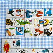 Jeu Domino Puzzle des animaux