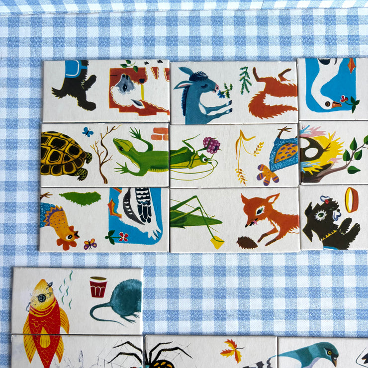 Jeu Domino Puzzle des animaux