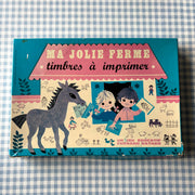 Jeu tampons encreurs Ma jolie ferme