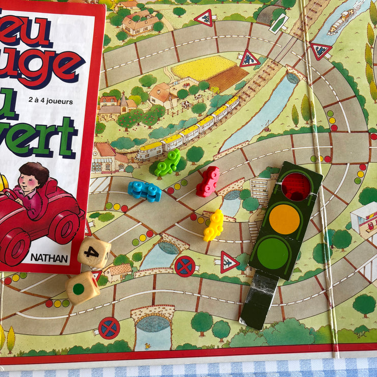 Jeu Feu rouge feu vert