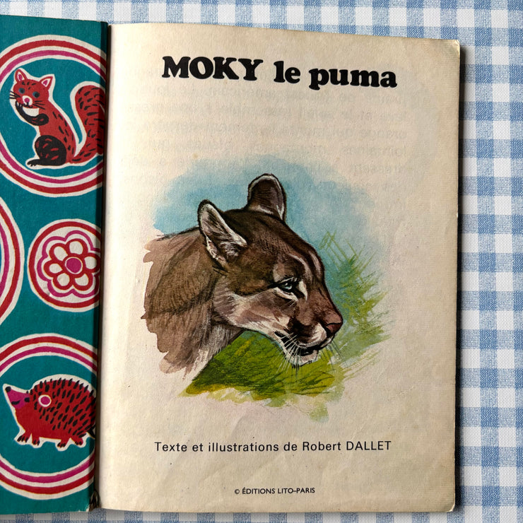 Livre Moky le puma