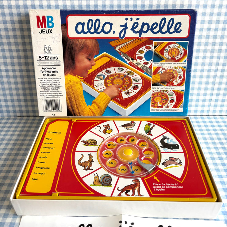 Jeu Allo J’épelle