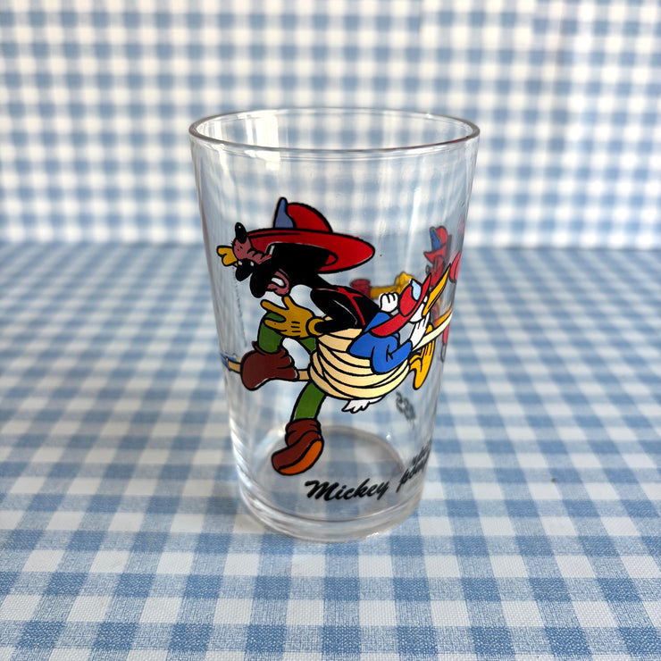 Verre Mickey Pompier
