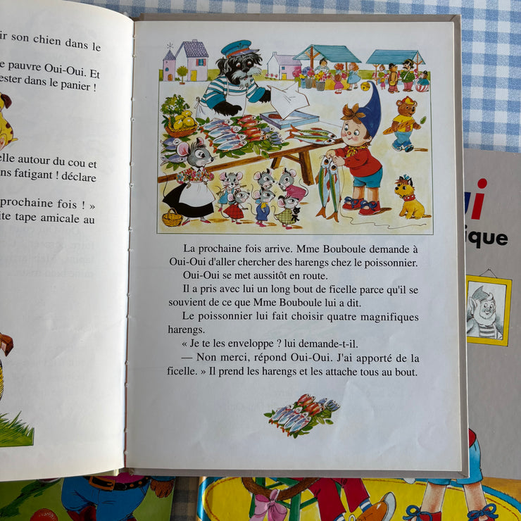 Lot 4 livres Oui oui