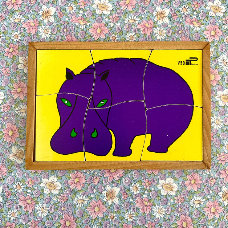 Puzzle Hippopotame